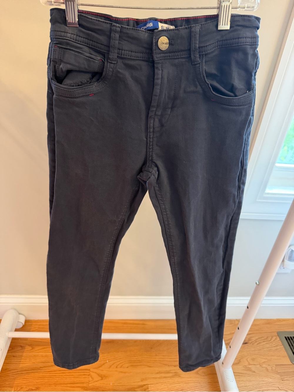 Classic Navy Kids Stretch Pants - Unbranded